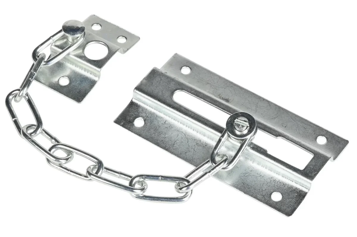Benson Deurketting – RVS & Nikkel – 16 cm – Inclusief Bevestigingsmateriaal