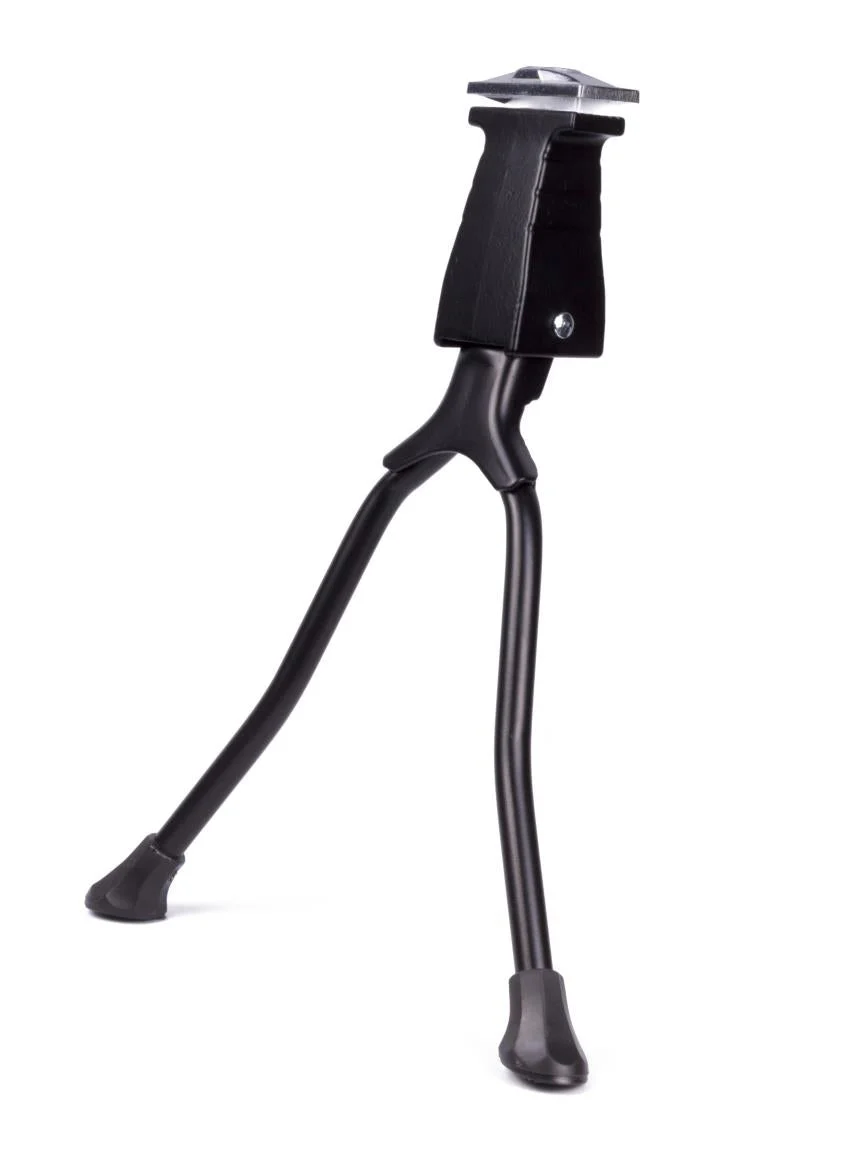 Benson Dubbele Middenstandaard - Voor Transport- en Moederfietsen - 26-28 inch - Zwart - Afbeelding 2
