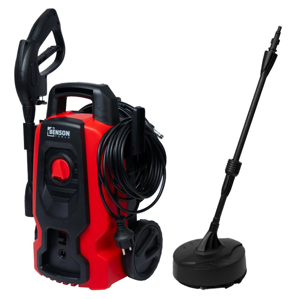 Benson Hogedrukreiniger - 1600W - Max. 135 Bar - Inclusief Terrasreiniger - Afbeelding 3