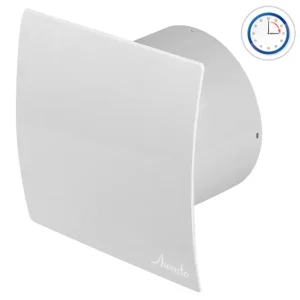 Awenta Silent badkamerventilator Ø125 mm | 145 m³/h | Timer | Wit