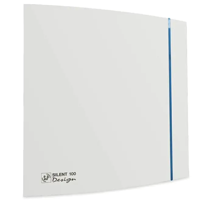 S&P badkamerventilator 100 mm | Timer en vochtsensor | 85 m³/h | Silent 100 CHZ DESIGN 3C