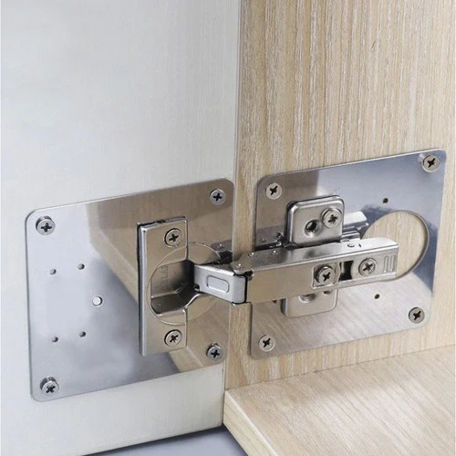 Meubel Scharnier Reparatieplaten – Set van 4 Platen + 24 Schroeven - Afbeelding 8